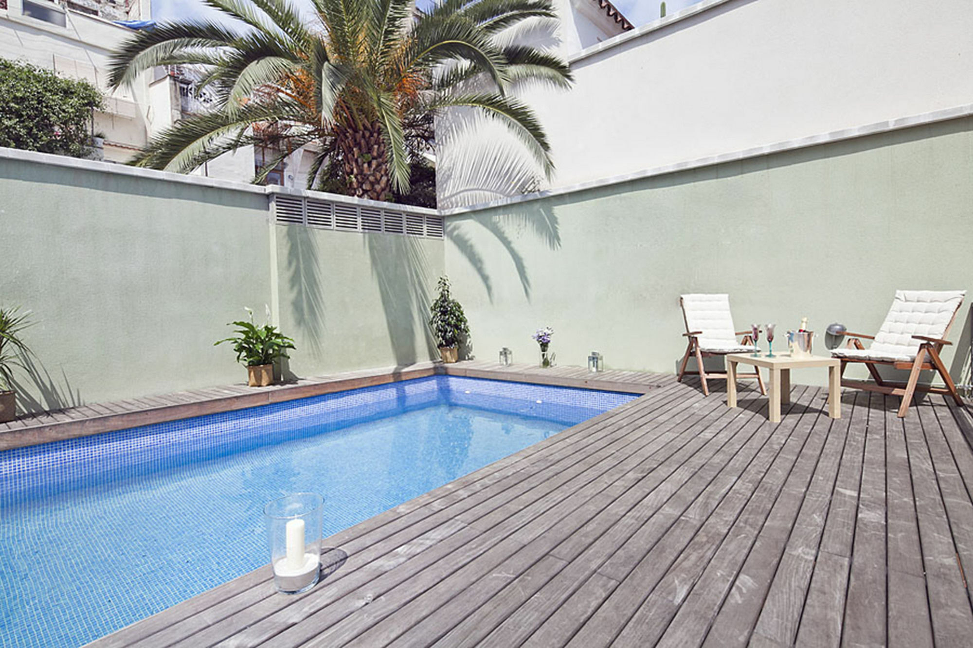 My Space Barcelona Gracia Pool Terrace Exterior foto